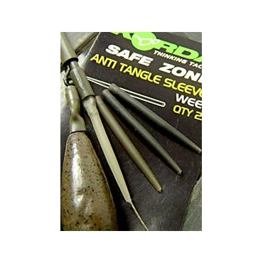 Korda Anti Tangle Hooklinke Sleeves Czarny